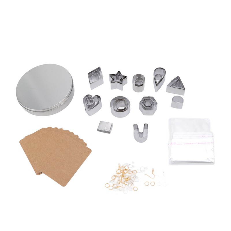 127pcs Polymer Clay Cutters Set Stainless Steel DIY Handcraft Polymer