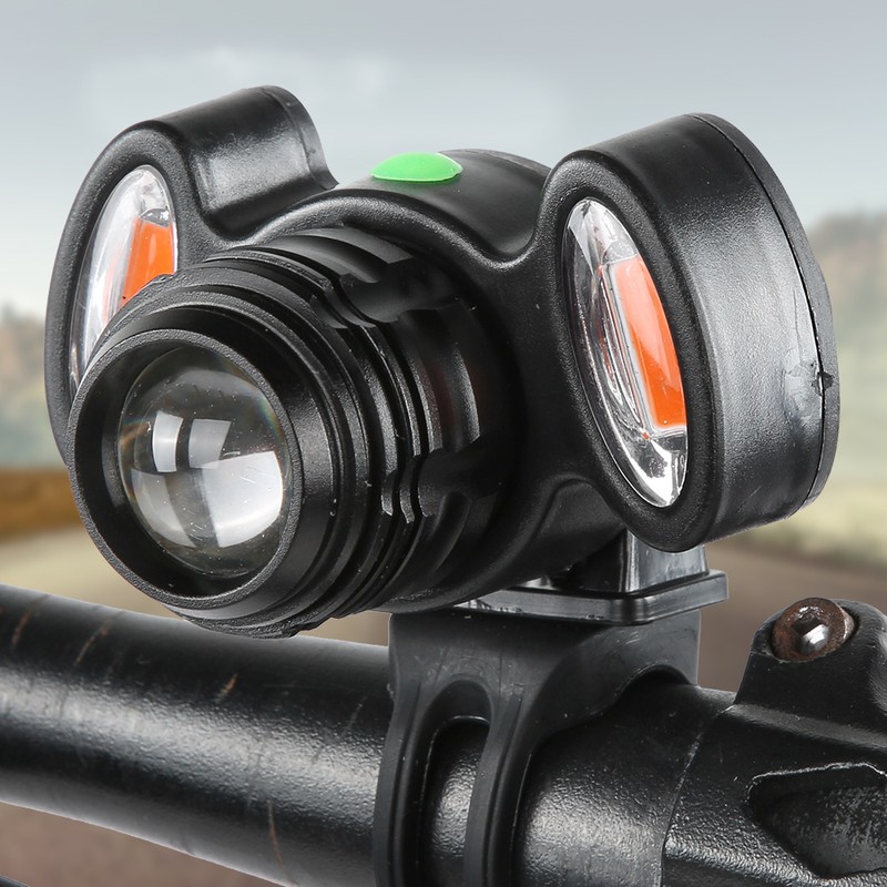 Night Cycling High Brightness Bike USB Charging Front Light Lamp