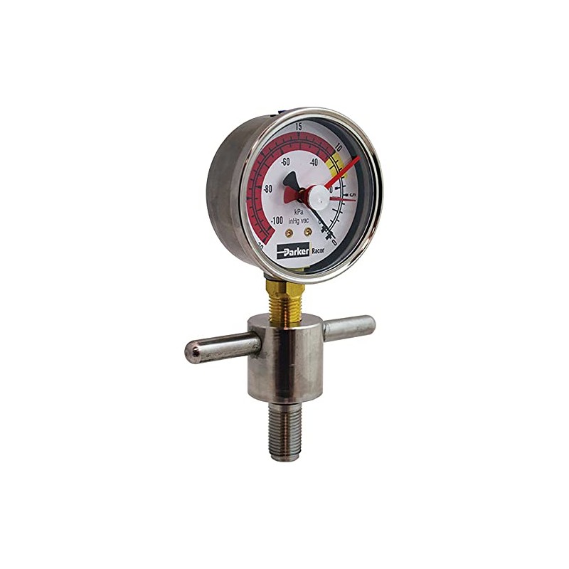 Racor RK19671 Bottom Mount Vacuum Gauge, 1 Pack