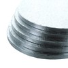 Culpitt Cake Board, Cake Drum, Silver, 9 Inch (228mm) Round,