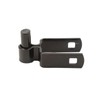 1 1/2" Square Male Black Hinge Pair 5/8" Pintle (Pack