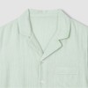 JAJU Summer Double Cotton 5-part Pajama Set_Light Mint