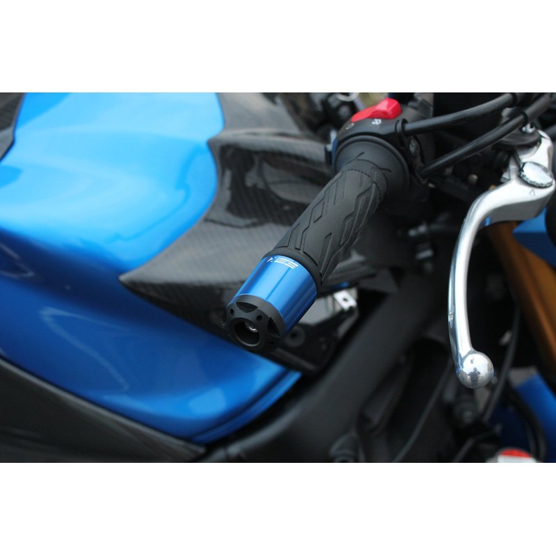 SSK Handlebar Ends Red Fits Steering Wheels with 14mm-19mm Inner