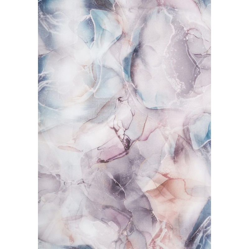 styleBREAKER 01016219 Women's Scarf with Elegant Marble Pattern and Short