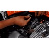 XUKEY 12Pc Motorcycle RGB LED Neon Under Glow Light Strip