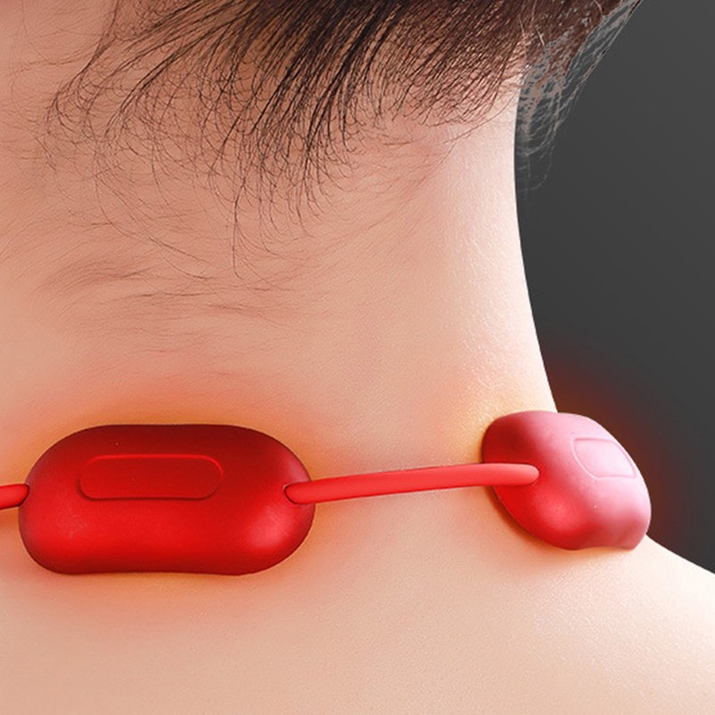Mini Necklace Neck Massager 4 Modes 9 Strength 3 Gears