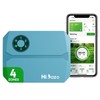HiOazo 4-Zone Smart Lawn Sprinkler Controller Irrigation System Watering Schedule