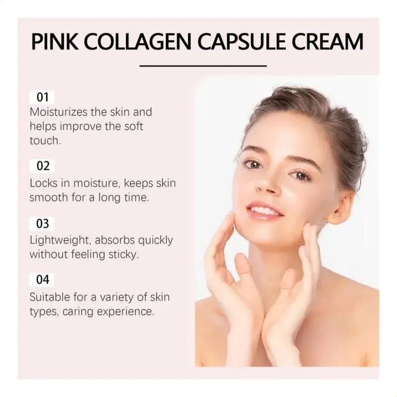 Crema Hidratante Con Colágeno, Hidratante. -