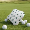 Funny Golf Square Mallet Putter Cover Mallet Headcover Magnetic, PU