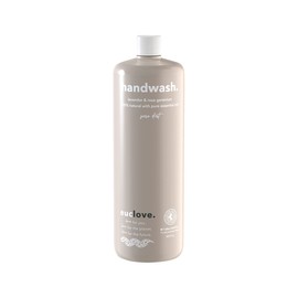 EUCLOVE Hand Wash Lavender & Rose Geranium 1 Litre Refill