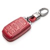 Vitodeco Genuine Leather Smart Key Fob Case Cover Protector Compatible