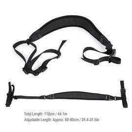 Camera Tripod Strap with Two Buckles, Adjustable Length And Quick-Release Nylon Shoulder Neck Sling Carrying Belt