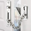 HOOZ Door Chain Stainless Steel Security Lock, Door Security Chain