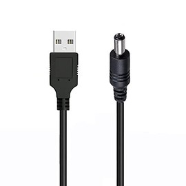 axGear USB to DC DC Barrel Jack Power Cable Adapter Wire Connector 5.5 x 2.1mm