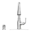 Pfister Rosslyn 1-Handle Pull-Down Kitchen Faucet in Polished Chrome