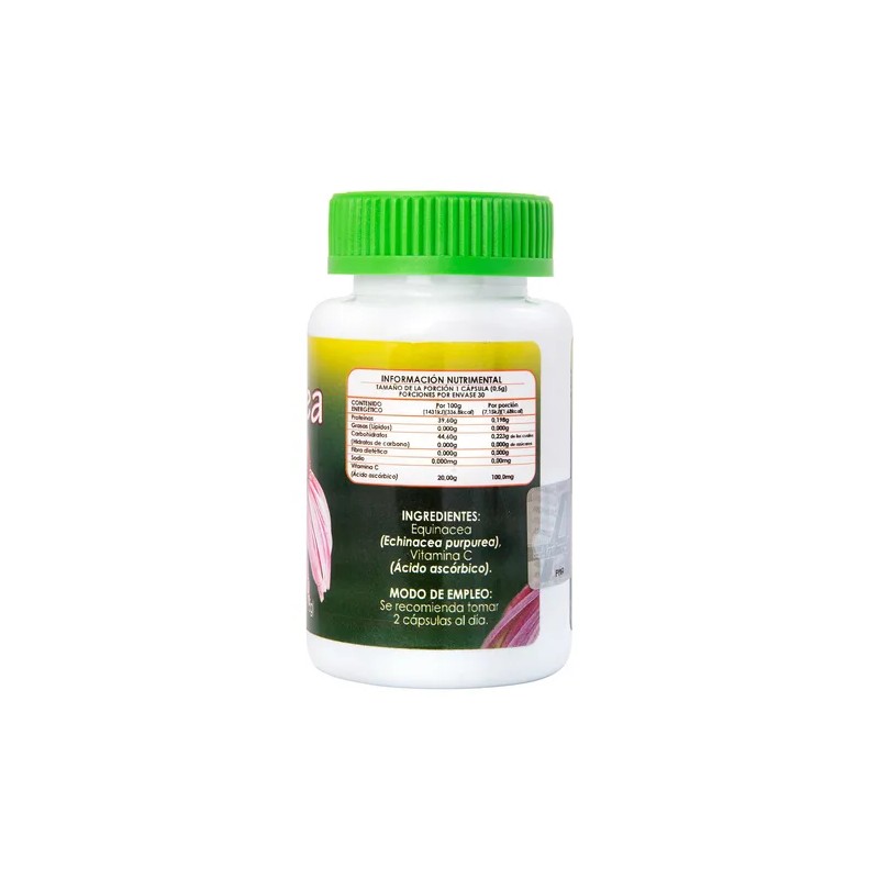 Equinacea Y Vitamina C (30 Caps) Anahuac Sabor Sin Sabor