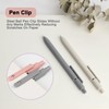 FIOVER 5pcs Gel Pens Quick Dry Ink Pens Fine Point