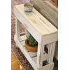 Reclaimed Wood Luxe Accent Table (All-White) SKU 1124