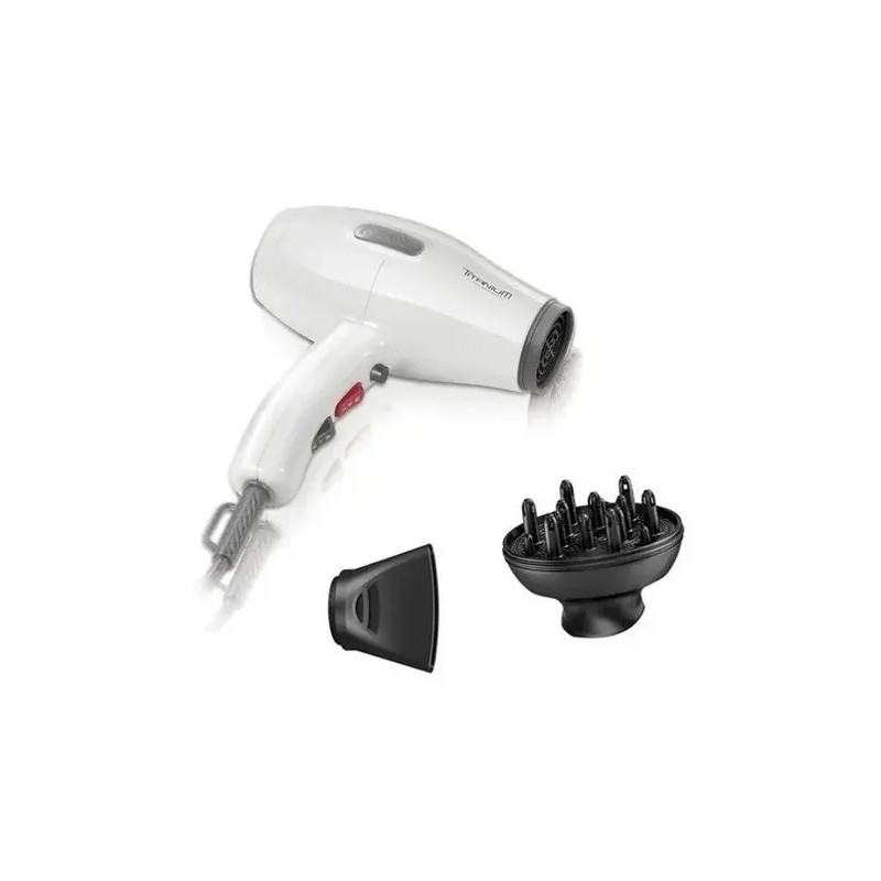Secadora Cabello Titanio Profesional Compacta Motor Ac Viaje