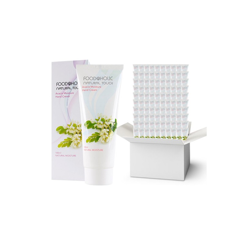 Food Aholic Acacia Hand Cream 1 Box (100ml x 100