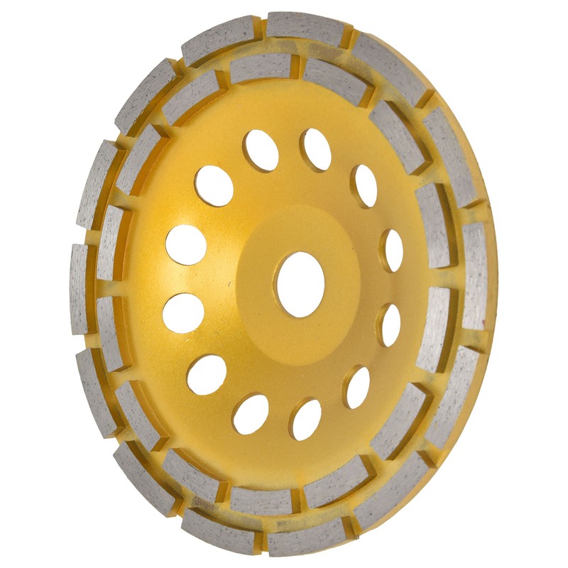 Diamond Cup Grinding Wheel Double Row Concrete Grinding Wheels for