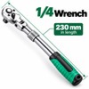Drive Ratchet Wrench for Garage Repairs - 72-Tooth Flex Head