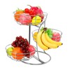 Livabber Fruit Basket Bowl with Banana Hanger, Fruit Vegetable Storage