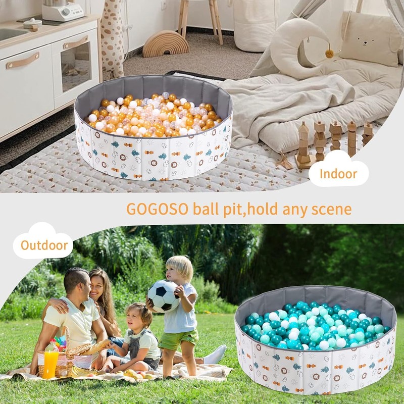 Ball Pit, Ball Pool, Foldable Playground for Baby, Children, Children's