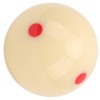 Akozon Billiard Training Ball Cue Ball With Red Dots Uk