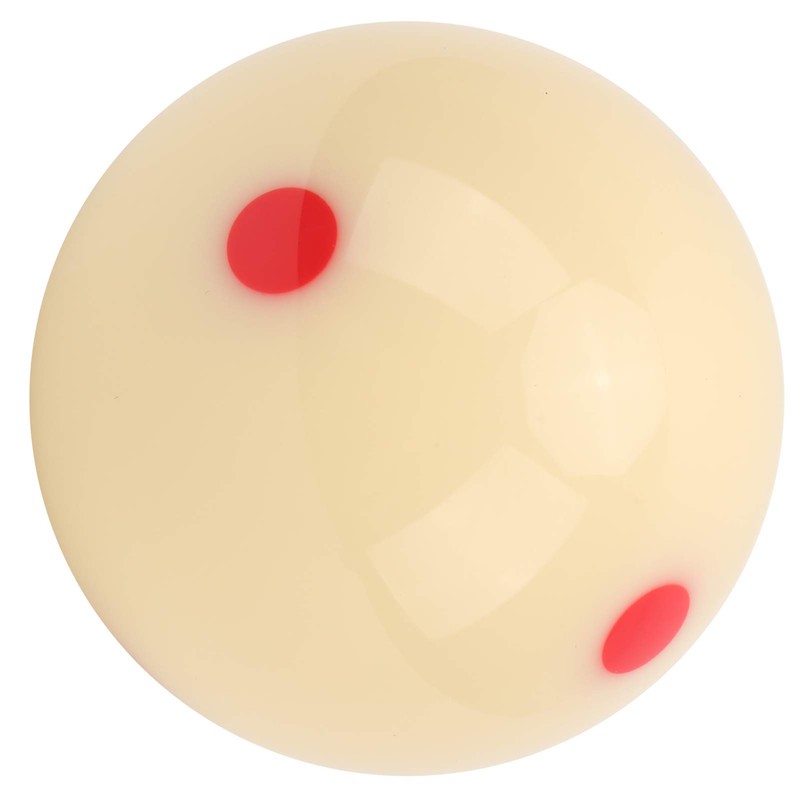 Akozon Billiard Training Ball Cue Ball With Red Dots Uk