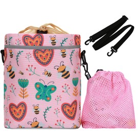 LOCAL LION Handlebar Bag Bicycle Children, Bicycle Bag Children's Handlebar with Shoulder Straps, Handlebar Bag Children's Bicycle for Girls Boys, Bicycle Basket Children Front for Scooter, Balance