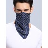 prettystern Silk Men's Bandana, Neckerchief - 53 cm x 53