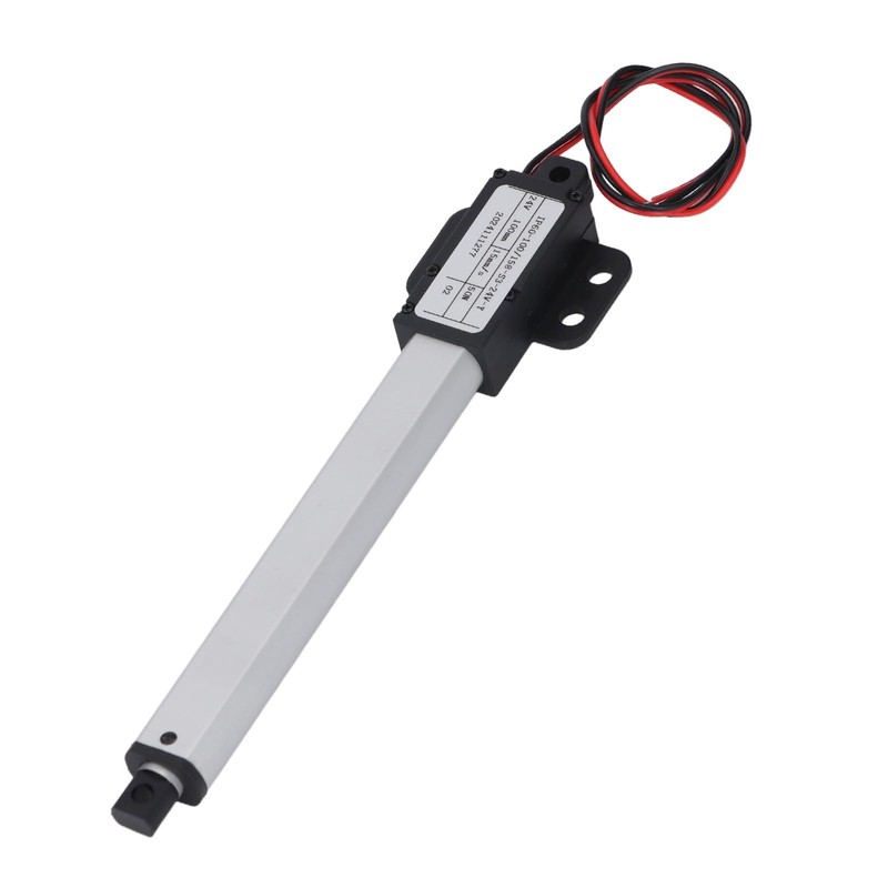 24V Mini Electric Linear Actuator, 100mm Stroke Electric Micro Linear