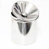 Kerafactum Elegant container made of stainless steel for tasting wine,