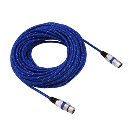 XLR Cable, Microphone Cable, XLR Male to Female Balance, 3 Pin Microphone, Microphone Audio Cable, 1m-20m(20m)