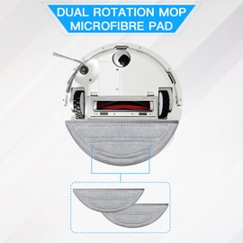 Mop Wipeds Pad spare parts for Roborock Q10 S5/Q10 S5+ vacuum robot Accessories