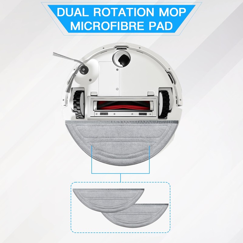 Mop Wipeds Pad spare parts for Roborock Q10 S5/Q10 S5+