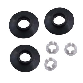 Compatible with Ideal Standard SV01967 Dual Flush Valve Seal & Clips 3Pcs Replacement Parts