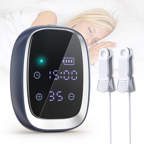 KTS Sleep Aid Device for Insomnia, CES 2.0 New Improved Hypnotic Sleep Aid Device for Anxiety, Migraine and Headaches, Rechargeable and Portable for Fast Sleep