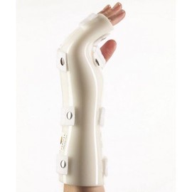 Corflex Extended Length Boxer Fracture Treatment Splint-S-Right - White