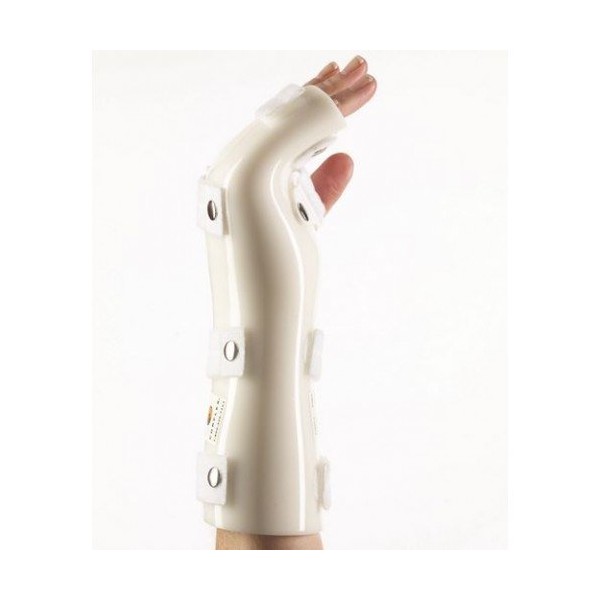 Corflex Extended Length Boxer Fracture Treatment Splint-S-Right - White