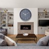 jomparis 16 Inch Large Wall Clock Silent Modern Style for