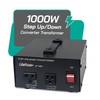 LiteFuze 1000W Step-Up/Step-Down Transformer with Dual Sockets - Premium Copper