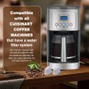 24 Pack Water Filters for Cuisinart Coffee Makers - Charcoal
