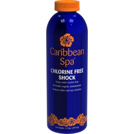 Caribbean Spa Fast-Dissolving Chlorine-Free Shock Oxidizer for Hot Tubs Presented by Pool Stuff Express (2.2Lb)