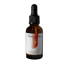 Lavender, Geranium & Rosehip Essential Oil - Luxurious Hydrating Facial Oil – to Reduce Fine Lines and Wrinkles – Natural, Organic Oil for Face