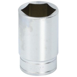 Kyoto Machine Tools (KTC) 3/8 inch (9.5 mm) Semi-Deep Socket (Hex) 0.9 inch (23 mm) B3M23