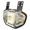 Showtime Back Plate Irid/Chrome YTH Gold Money Bands OSFM