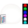 Lunartec Solar Garden Globes: Solar LED Light Ball with Remote