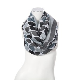 Majea 880024 Women's Loop Scarf, Grey 6